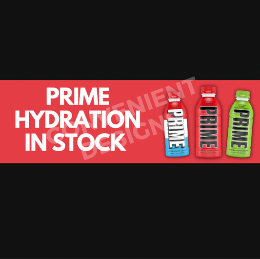 Prime Hydration Banner